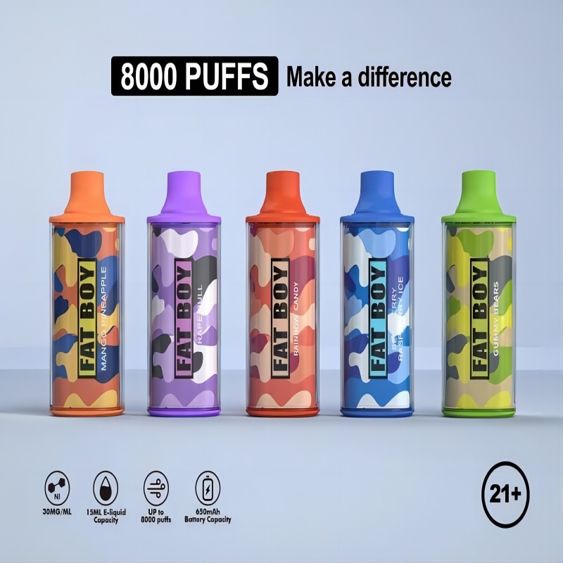 All Variants of  Available to Foreigner Vaca Pod Asvape Flavor Pod Can Diaposable Vape 8000 Disposable Vape